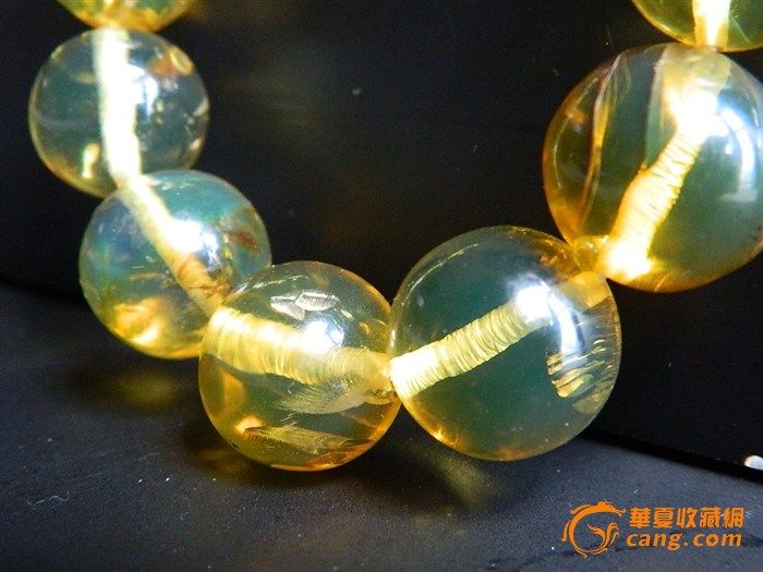 墨西哥蓝珀17mm手链_墨西哥蓝珀17mm手链