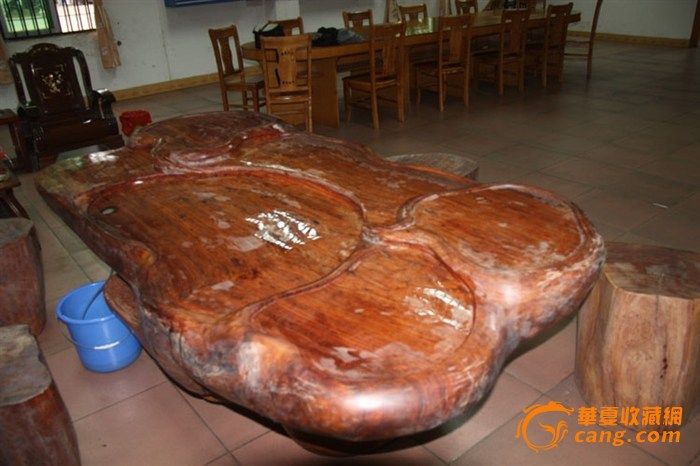 朋友的越南黄花梨根雕茶盘，求鉴定_朋友的越南黄花梨根雕茶盘，求鉴定鉴定_来自藏友ljx110cn_木器鉴定_黄花梨木器鉴定_古玩鉴定估价_华夏收藏网