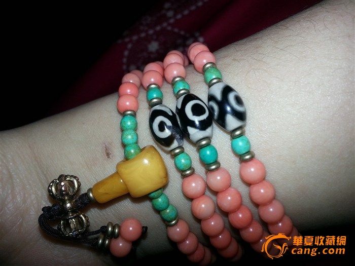 台湾老粉珊瑚手链_台湾老粉珊瑚手链鉴定_来