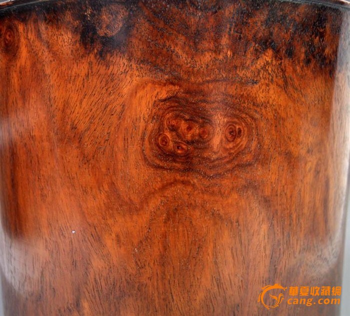 巨大海南黄花梨天然鬼脸纹老笔筒大笔海收藏精品送礼珍品