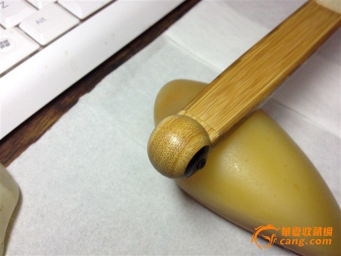 湘妃竹和尚头折扇_湘妃竹和尚头折扇鉴定_来自藏友soundwave_木器鉴定_竹类木器鉴定_古玩鉴定估价_华夏收藏网