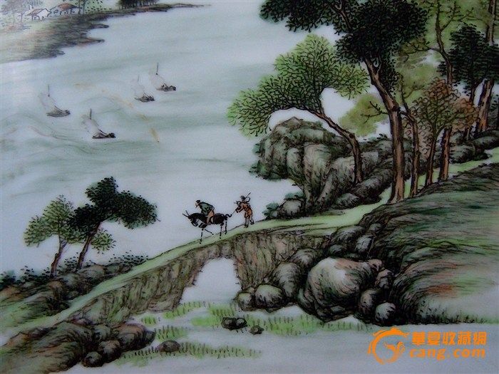 春林阁瓷板画_春林阁瓷板画鉴定_来自藏友瓷
