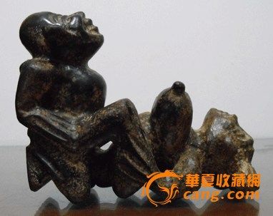 新石器时期鱼水欢性文化高古玉【通古博物院