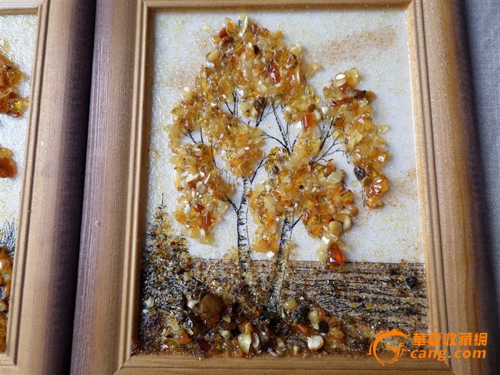 琥珀小画