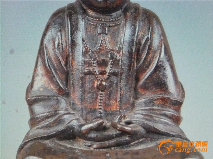 明代镏金青铜佛像?