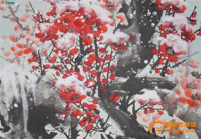 傲雪寒梅_傲雪寒梅鉴定_来自藏友浅秋_字画鉴定_近现代字画鉴定_古玩鉴定估价_华夏收藏网