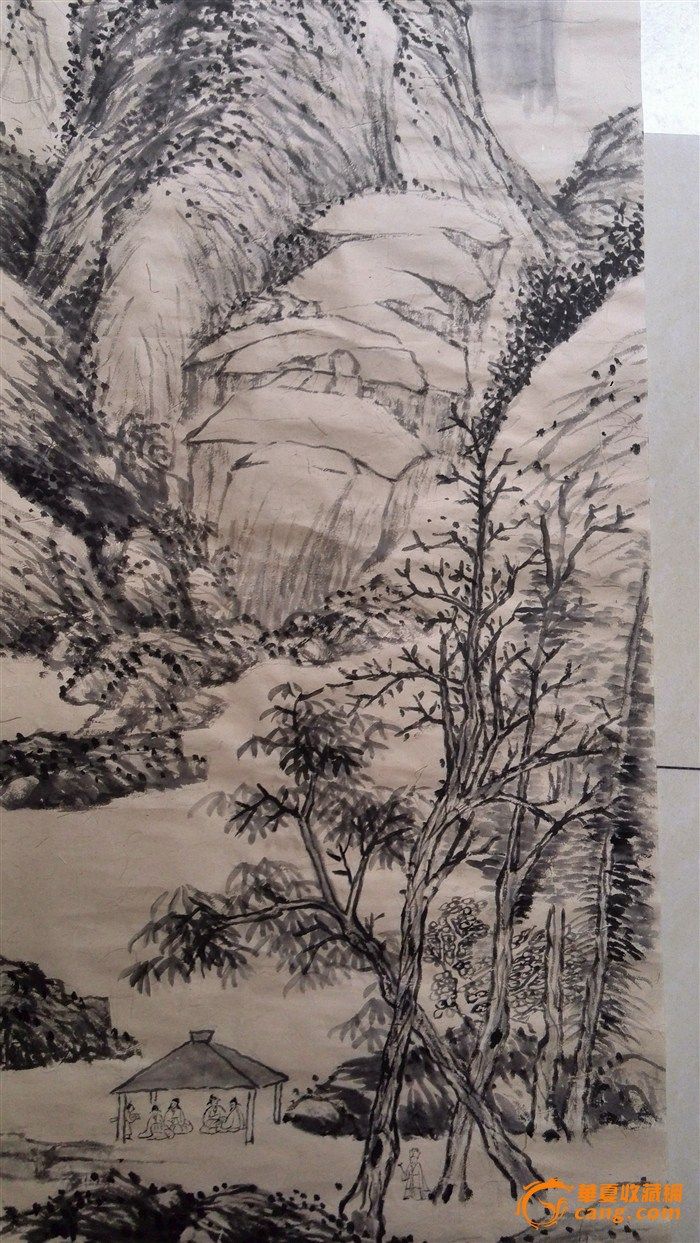 沈周山水画(临古)_沈周山水画(临古)鉴定_来自藏友回味过去_字画鉴定_当代字画鉴定_古玩鉴定估价_华夏收藏网