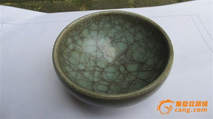 宋代哥窑小碗_宋代哥窑小碗鉴定_来自藏友心平气和做生意_陶瓷鉴定_高古陶瓷鉴定_古玩鉴定估价_华夏收藏网