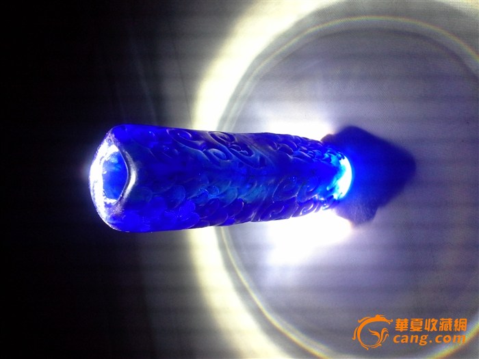 汉代琉璃,单眼观音天珠