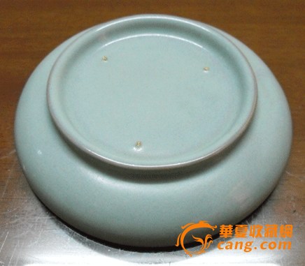 北宋天青汝窑外撇圈足盘(图片之五【通古博物院】通古藏珍阁