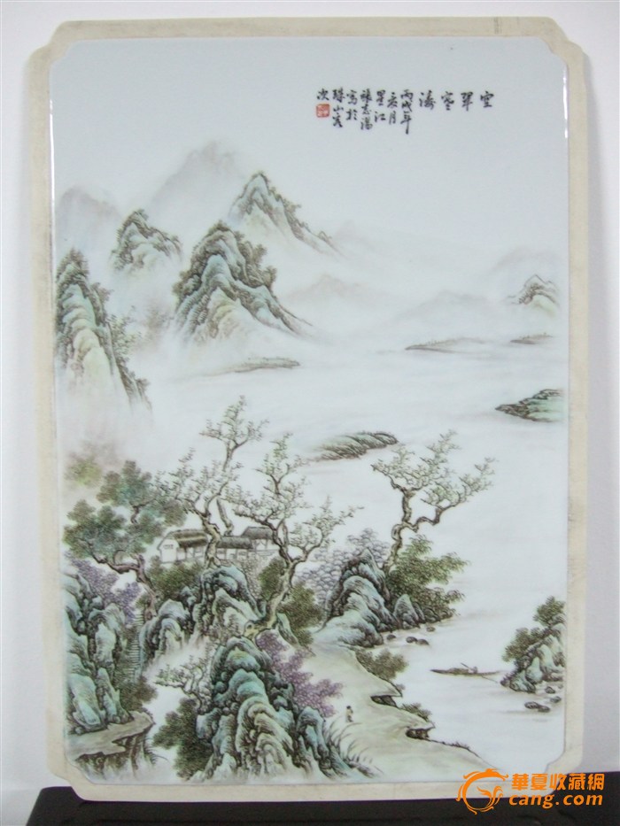 瓷板画 张志汤大师作品