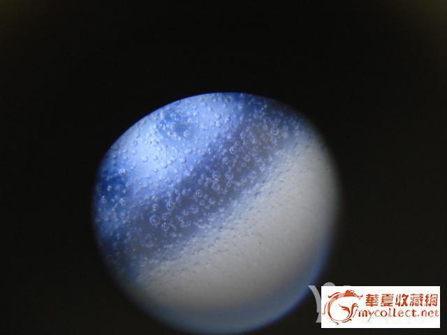 微观 清代青花瓷器之气泡_鉴定频道_华夏收藏网