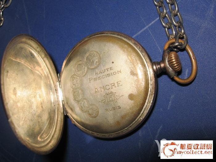 四十年代法国ancre银怀表