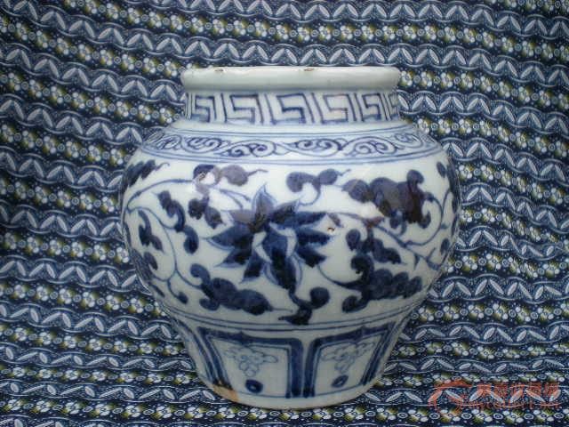 民间也有元青花,来自藏友潘锐敏-瓷器-高古-藏品鉴定估价-华夏收藏网