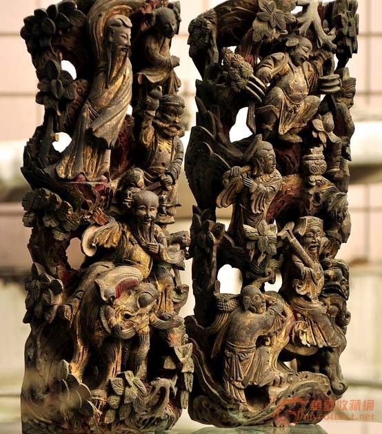 木雕人物图片大全大图,木雕古代人物图片大全,现代木雕人物图片_大山谷图库