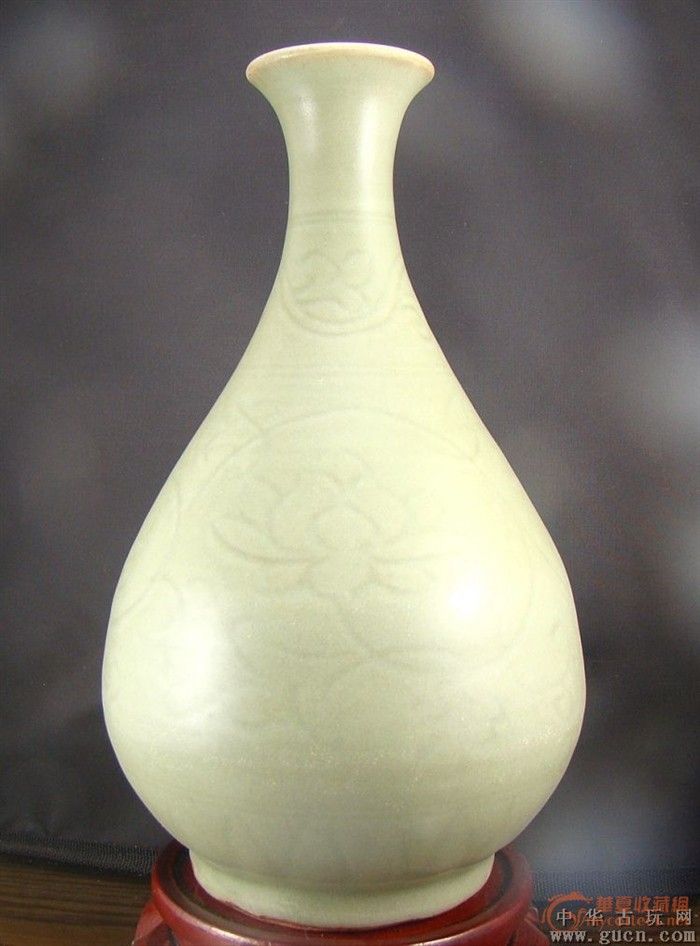 宋代刻花玉壶春瓶图片,耀州窑玉壶春瓶图片,宋代刻花碗_大山谷图库