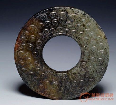 高古玉壁图片欣赏,红山文化高古玉,汉代高古玉(第14页)_大山谷图库