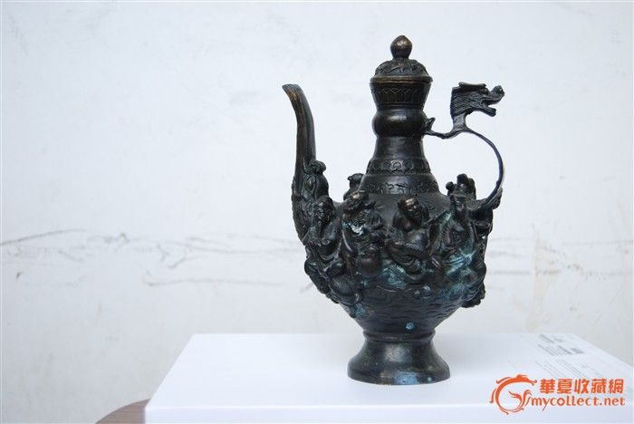 古代双耳酒壶,双耳_大山谷图库