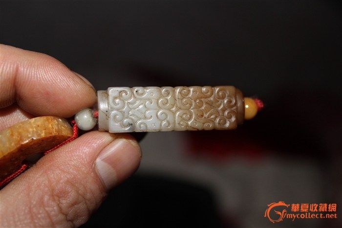 玉琮一般怎么佩戴,戴玉琮好,一般而言玉琮不宜佩戴_大山谷图库