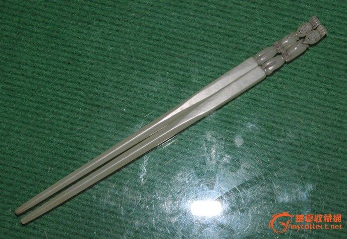 玉石筷子,红玉石,玉石打磨_大山谷图库