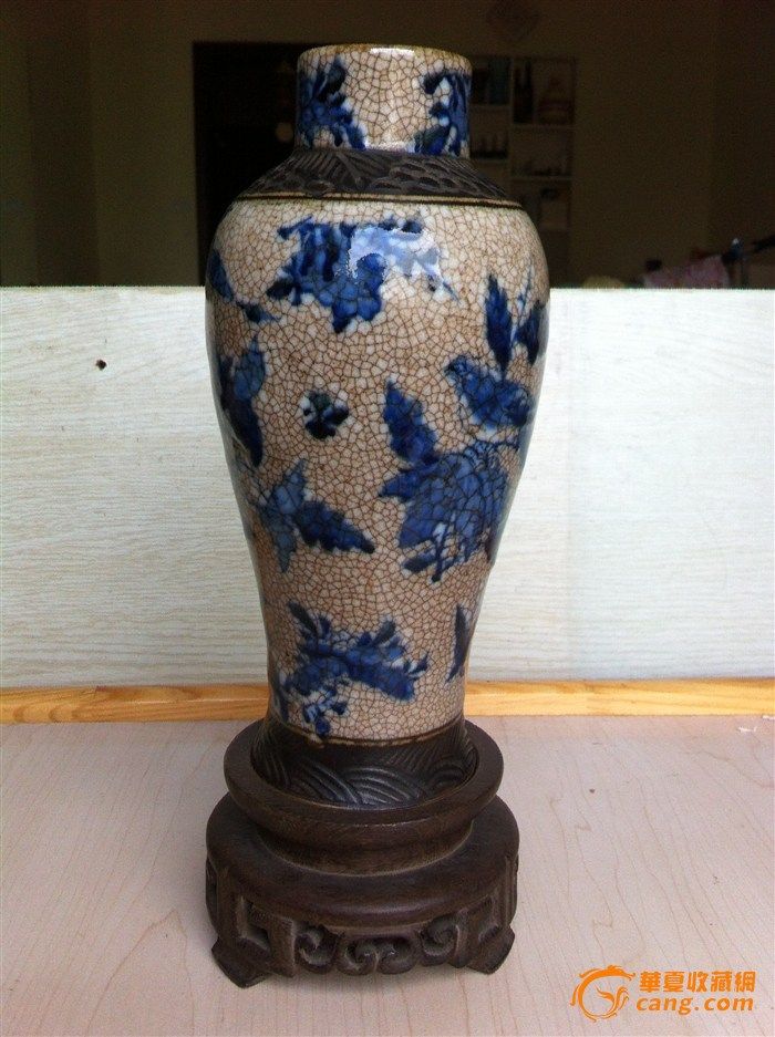 祖传留下来的东西,明朝成化年间的青花瓶_祖传