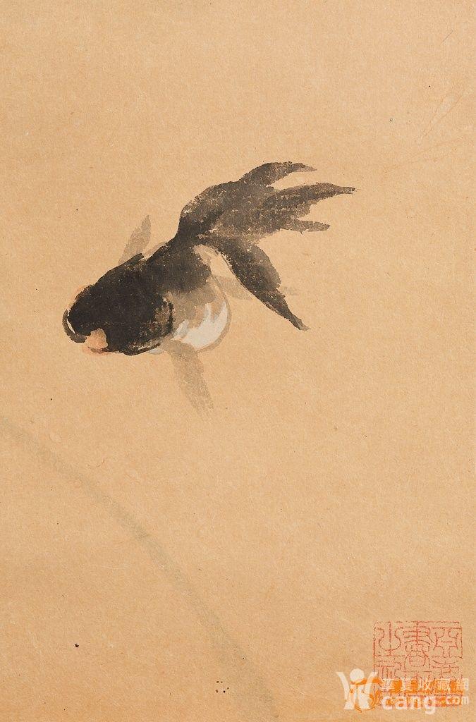 汪亚尘《金鱼》_鉴定频道_华夏收藏网