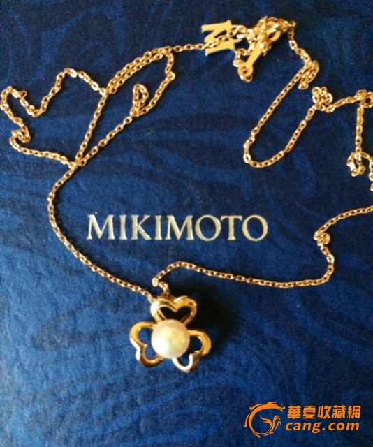 二件MIKIMOTO的珍珠首饰