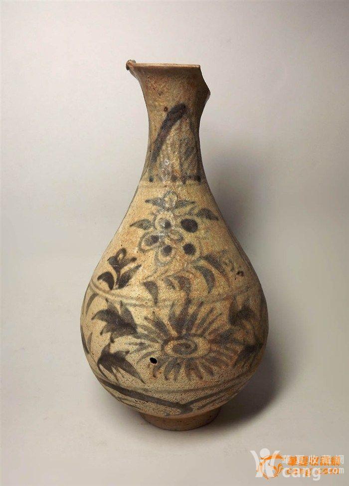 保真武陵阁玉溪窑元青花玉壶春瓶
